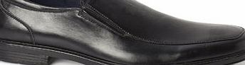 Bhs Black Classic Slip On Formal Shoes, BLACK