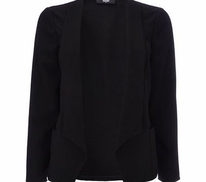 Bhs Black Crepe Jacket, black 12035348513