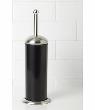 Bhs Black Dome Lid Toilet Brush, black 1943268513