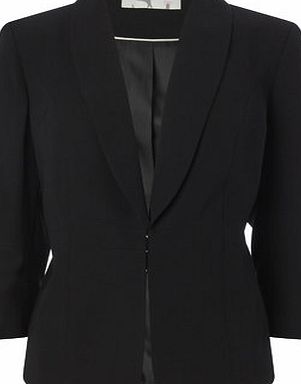 Bhs Black Drapey Suit Jacket, black 366088513