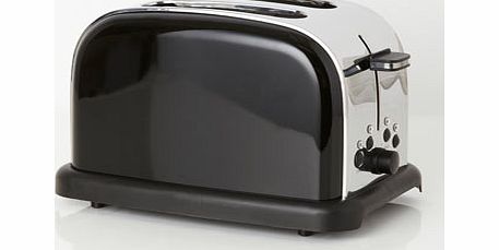 Bhs Black Essentials 2 Slice Toaster, black 9544418513