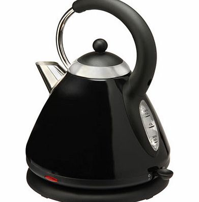 Bhs Black Essentials pyramid kettle, black 9523638513
