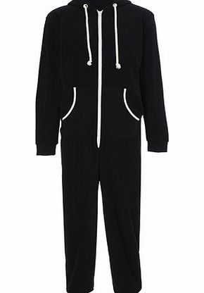 Bhs Black Fleece Onesie, Black BR62N22FBLK