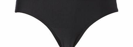 Black Great Value Plain Bikini Bottom, black