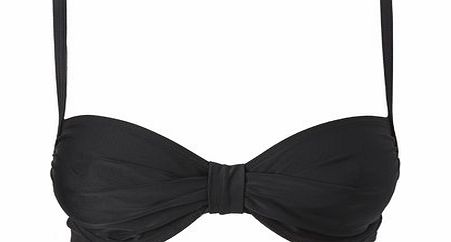 Bhs Black Great Value Plain Underwired Bikini Top,