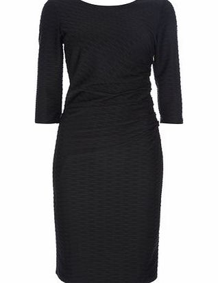 Bhs Black Jersey Side Zip Dress, black 12034798513