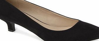 Bhs Black Kitten Heel Court Shoe, black 2845378513