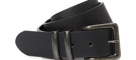 Bhs Black Leather Belt, Black BR63A10FBLK