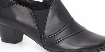 Bhs Black Leather Lotus Celta Shoe, black 12904338513