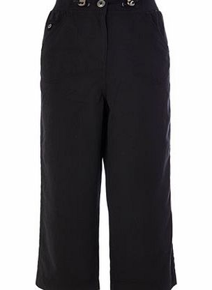 Bhs Black Leisure Crop Trousers, black 2206478513