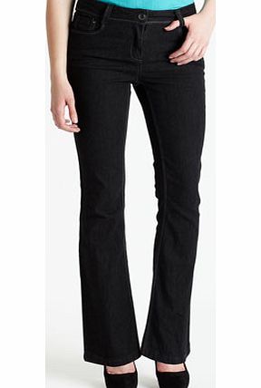 Bhs Black Longer Length Bootcut Jeans, black 878758513