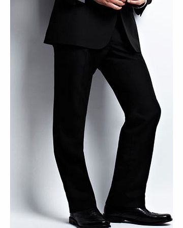 Bhs Black Machine Washable Suit Trouser, Black