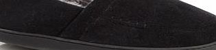 Bhs Black Memory Foam Slippers, Black BR62D03DBLK
