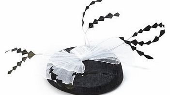 Bhs Black/Multi Jessica Bow Pill Box Fascinator,
