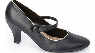 Bhs Black New Classic Bar Court Shoe, black 2843198513