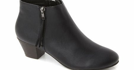Bhs Black Outside Zip Western, black 2845828513