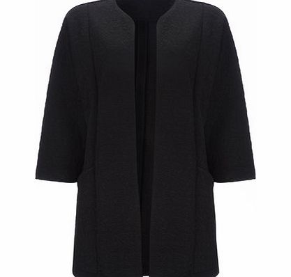Bhs Black Paisley Quilt Jacket, black 12035408513
