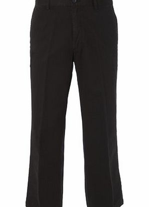 Bhs Black Pleat Front Chinos, Black BR58A02FBLK