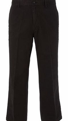 Bhs Black Pleat Front Chinos, Black BR58A03ABLK
