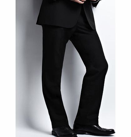 Bhs Black Regular Fit Suit Trouser, Black BR64G20EBLK