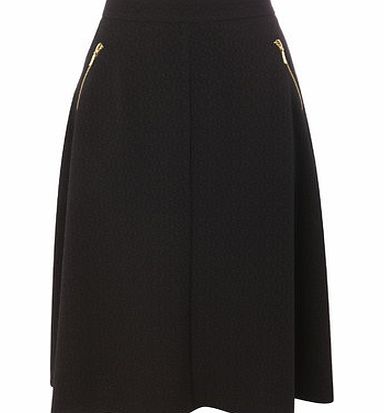 Bhs Black Rochelle Crepe Skirt, black 356558513