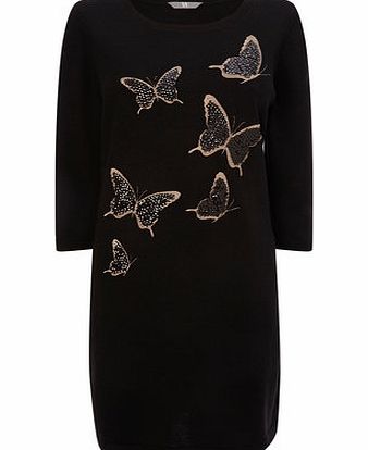 Bhs Black Sequin Dress, black 588030137