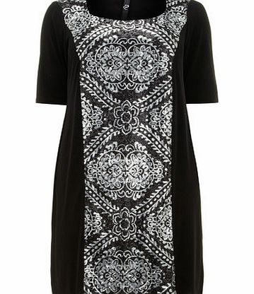 Bhs Black Sequin Panel Dress, blue 12612351483