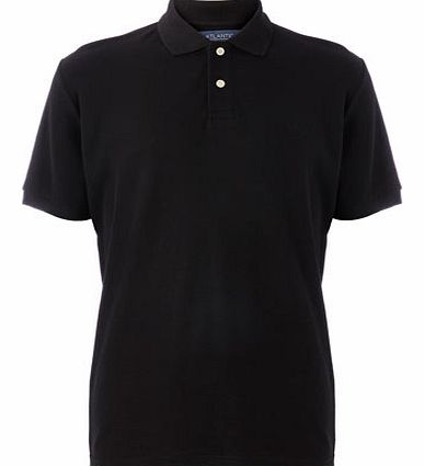 Bhs Black Short Sleeve Polo Shirt, Black BR52P10EBLK