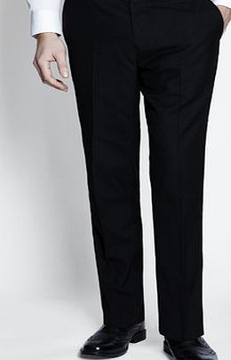 Bhs Black Slim Fit Suit Trousers, Black BR64G20GBLK