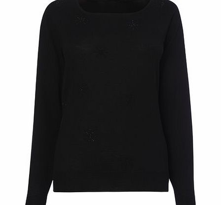 Bhs Black Sparkle Jumper, black 588350137
