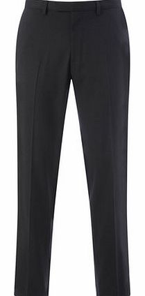 Bhs Black Stripe Slim Fit Trousers, Black BR65S01FBLK
