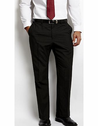 Bhs Black Stripe Suit Trousers, Black BR64G08FBLK