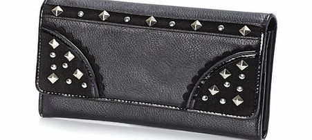 Bhs Black Studded Purse, black 3126288513