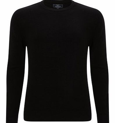 Bhs Black Supersoft Crew Neck, Black BR53A05FBLK