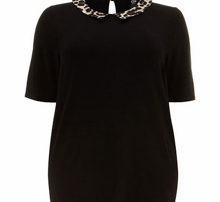 Bhs Black Swing Top, black 12610628513