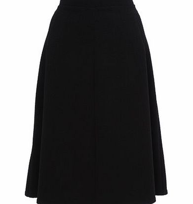 Bhs Black textured Midi Skirt, black 356488513
