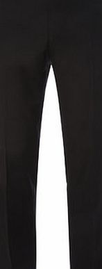 Bhs Black Twill Slim Fit Trousers, Black BR65S02GBLK