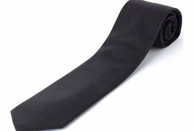 Bhs Black Twill Tie, Black BR66P03BBLK
