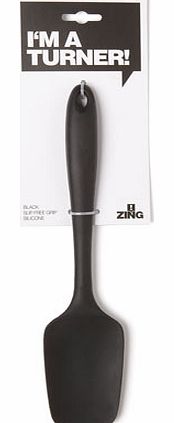 Bhs Black Zing Silicone Turner, black 9561168513