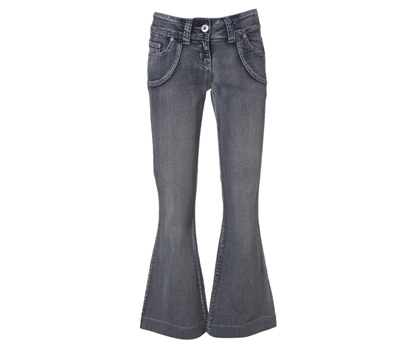 bhs Bleach skinny flare