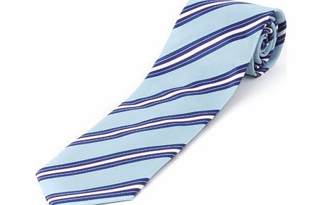 Bhs Blue and Purple Club Stripe Tie, Blue BR66D01GBLU