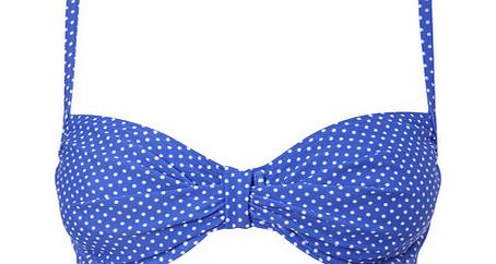 Bhs Blue And White Great Value Spot Underwired