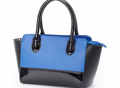 Bhs Blue/Black Rigid Mini Grab Bag, blue 3124961483