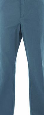 Bhs Blue Flat Front Chinos, Blue BR58A07GGRN