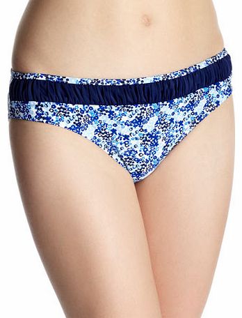 Blue Floral Bikini Pant, blue 273511483