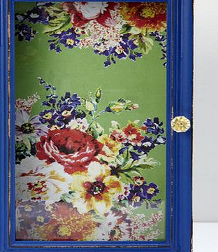 Bhs Blue Floral Keepsake Box, blue 30927131483