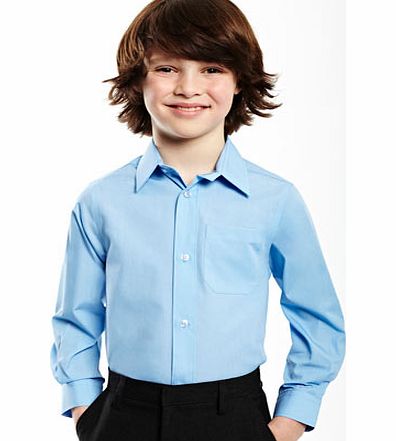 Bhs Blue Junior Boys Generous Fit 2 Pack Long