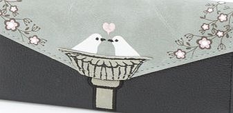 Bhs Blue Lovebirds Purse, blue 3127081483