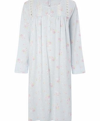 Bhs Blue Multi Jessica Floral Traditional