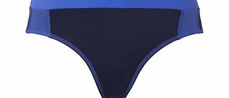 Bhs Blue Multi Sports Bikini Bottom, blue multi